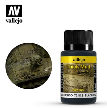 Black Mud Vallejo Weathering Effects