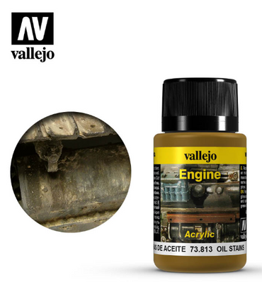 Oil Stains Vallejo Weathering Effects