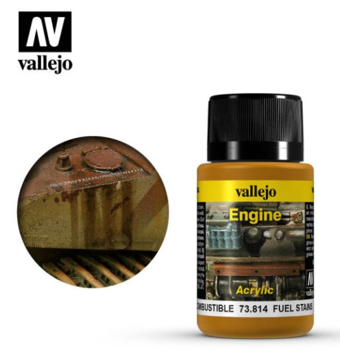 Fuel Stains Vallejo Weathering Effects