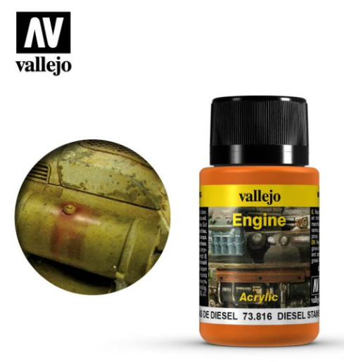 Diesel Stains Vallejo Weathering Effects