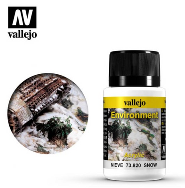 Snow Vallejo Weathering Effects