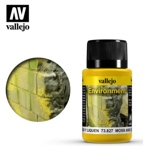Moss and Lichen Vallejo Weathering Effects
