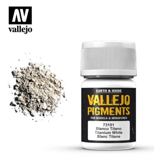 Titanium White Vallejo Pigments