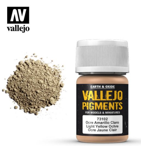 Light Yellow Ocre Vallejo Pigments