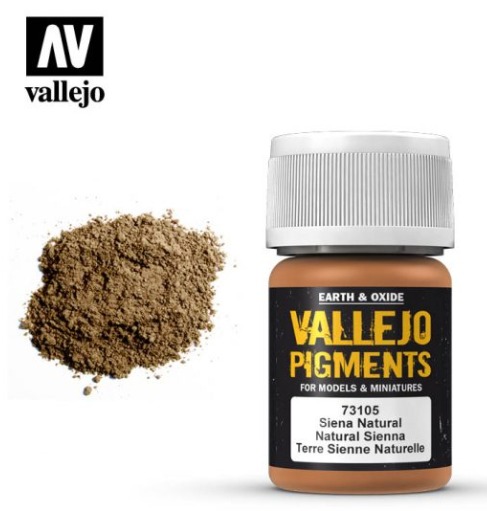Natural Sienna Vallejo Pigments