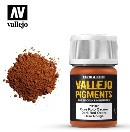 Dark Red Ochre Vallejo Pigments