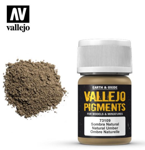 Natural Umber Vallejo Pigments