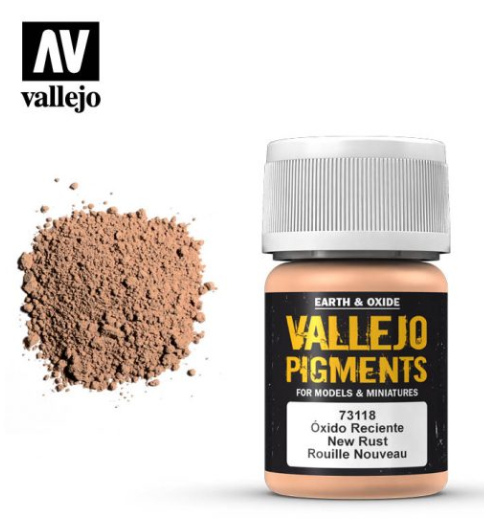 New Rust Vallejo Pigments
