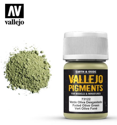 Faded Olive Green Vallejo Pigments