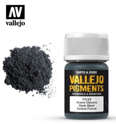 Dark Steel Vallejo Pigments