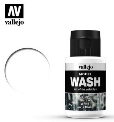 White Vallejo Model Wash