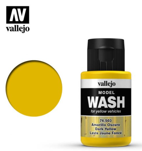 Dark Yellow Vallejo Model Wash