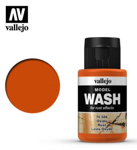 Rust Vallejo Model Wash