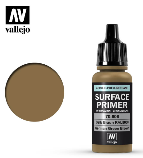German Green Brown Vallejo Surface Primer