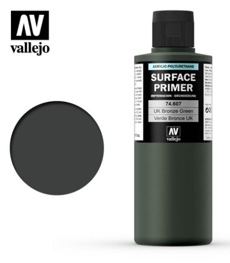 UK Bronze Green Vallejo Surface Primer