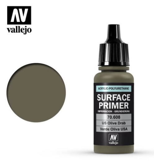 USA Olive Drab Vallejo Surface Primer