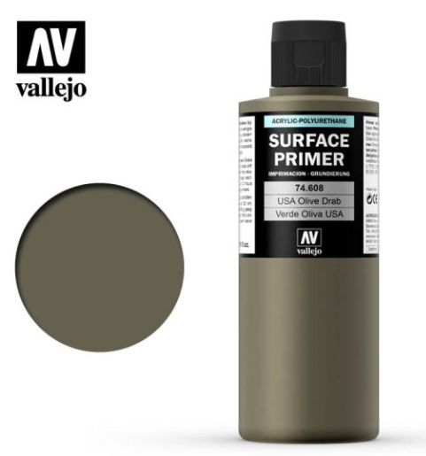 USA Olive Drab Vallejo Surface Primer