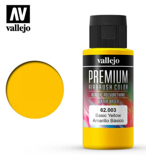 Basic Yellow Vallejo Premium Airbrush Color