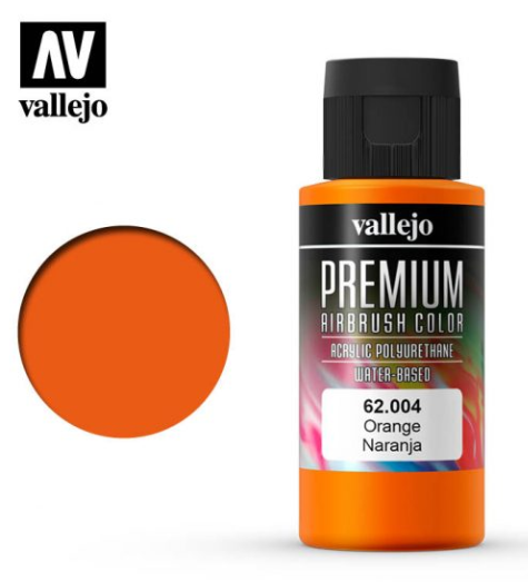 Orange Vallejo Premium Airbrush Color