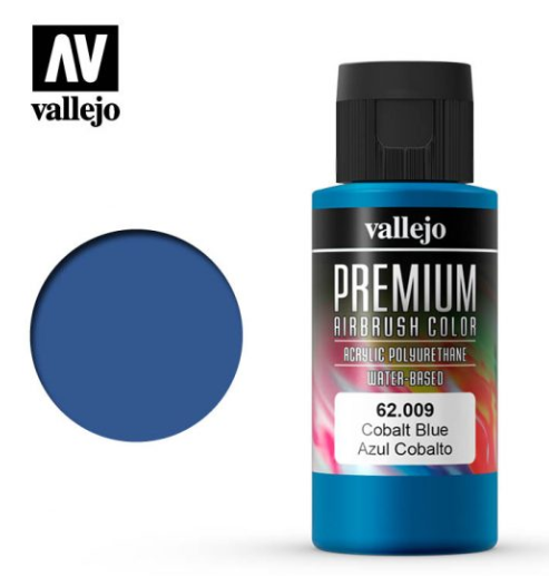 Cobalt Blue Vallejo Premium Airbrush Color