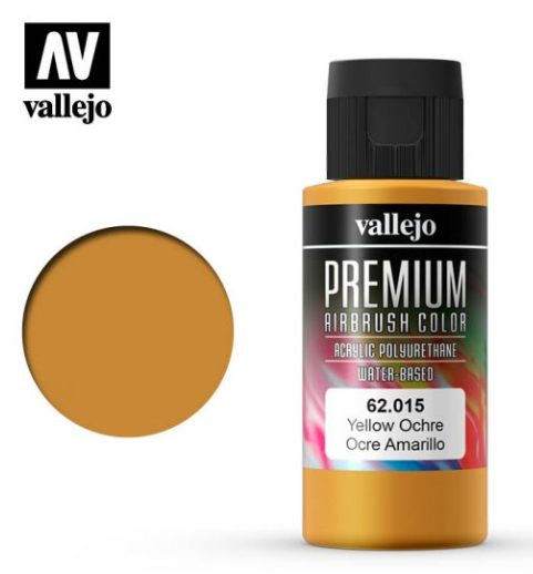 Yellow Ochre Vallejo Premium Airbrush Color