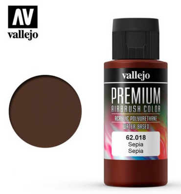 Sepia Vallejo Premium Airbrush Color