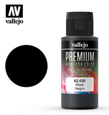 Black Vallejo Premium Airbrush Color
