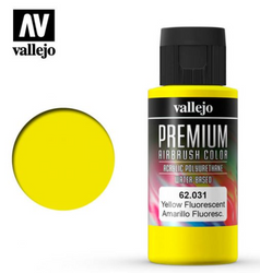 Fluorescent Yellow Vallejo Premium Airbrush Color