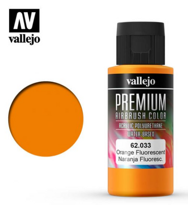 Fluorescent Orange Vallejo Premium Airbrush Color