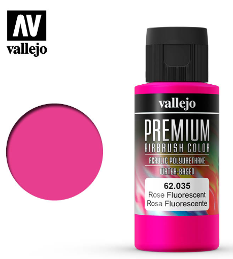 Fluorescent Rose Vallejo Premium Airbrush Color