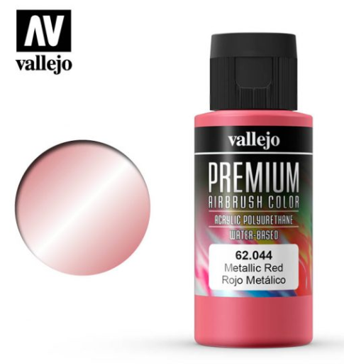 Metallic Red Vallejo Premium Airbrush Color