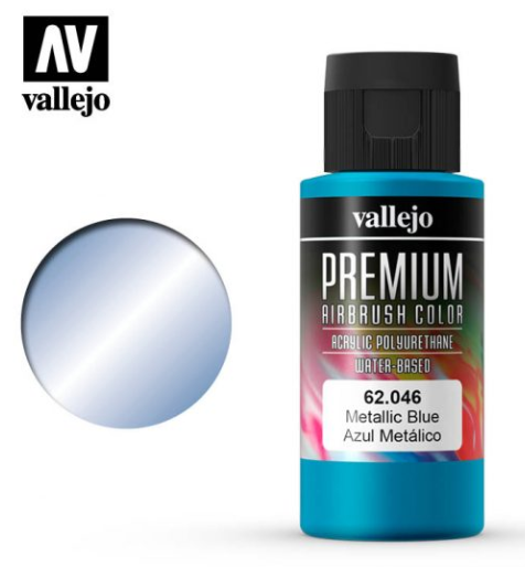 Metallic Blue Vallejo Premium Airbrush Color