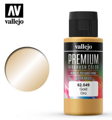 Gold Vallejo Premium Airbrush Color