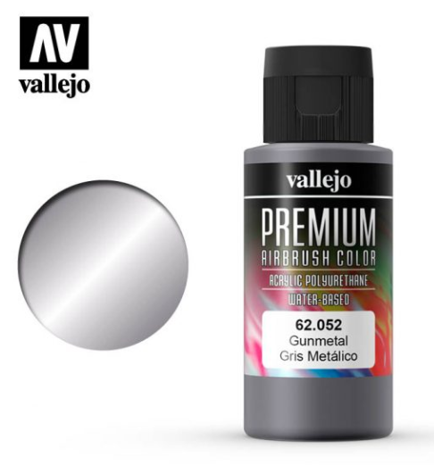 Gunmetal Vallejo Premium Airbrush Color
