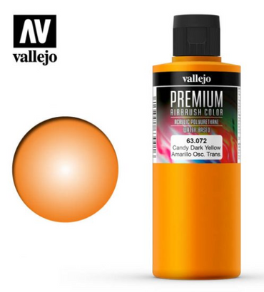 Candy Dark Yellow Vallejo Premium Airbrush Color
