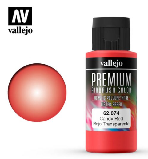 Candy Red Vallejo Premium Airbrush Color