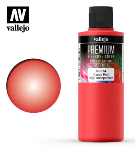 Candy Red Vallejo Premium Airbrush Color
