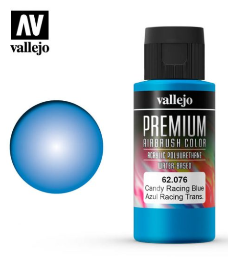 Candy Rancing Blue Vallejo Premium Airbrush Color