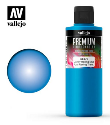 Candy Rancing Blue Vallejo Premium Airbrush Color