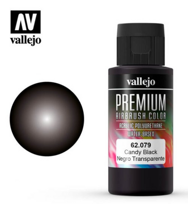 Candy Black Vallejo Premium Airbrush Color