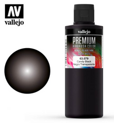 Candy Black Vallejo Premium Airbrush Color