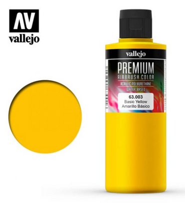 Basic Yellow Vallejo Premium Airbrush Color