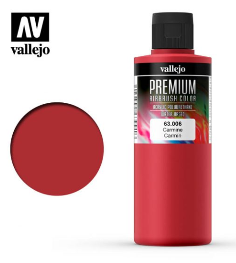 Carmine Vallejo Premium Airbrush Color