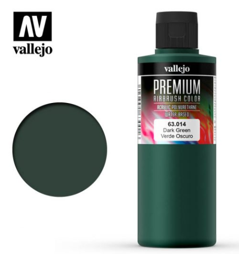 Dark Green Vallejo Premium Airbrush Color