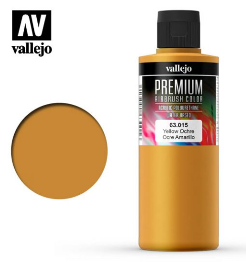 Yellow Ochre Vallejo Premium Airbrush Color