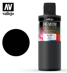 Black Vallejo Premium Airbrush Color