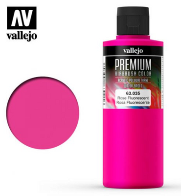 Fluorescent Rose Vallejo Premium Airbrush Color