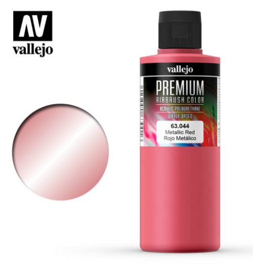 Metallic Red Vallejo Premium Airbrush Color