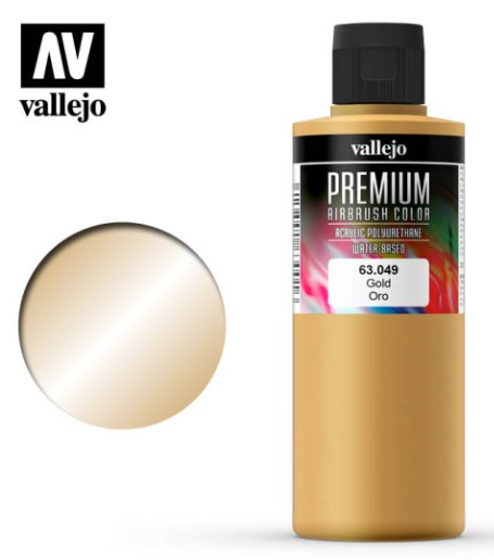 Gold Vallejo Premium Airbrush Color