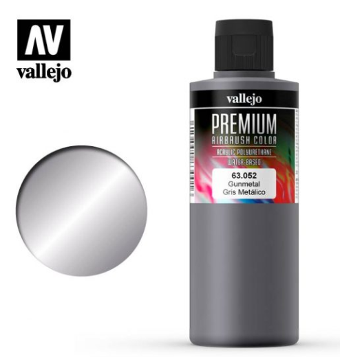 Gunmetal Vallejo Premium Airbrush Color